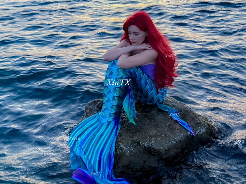 Anime Cosplay Girl Photo - HOT!Adult Mermaid Tail Swimsuit Swimming Girls