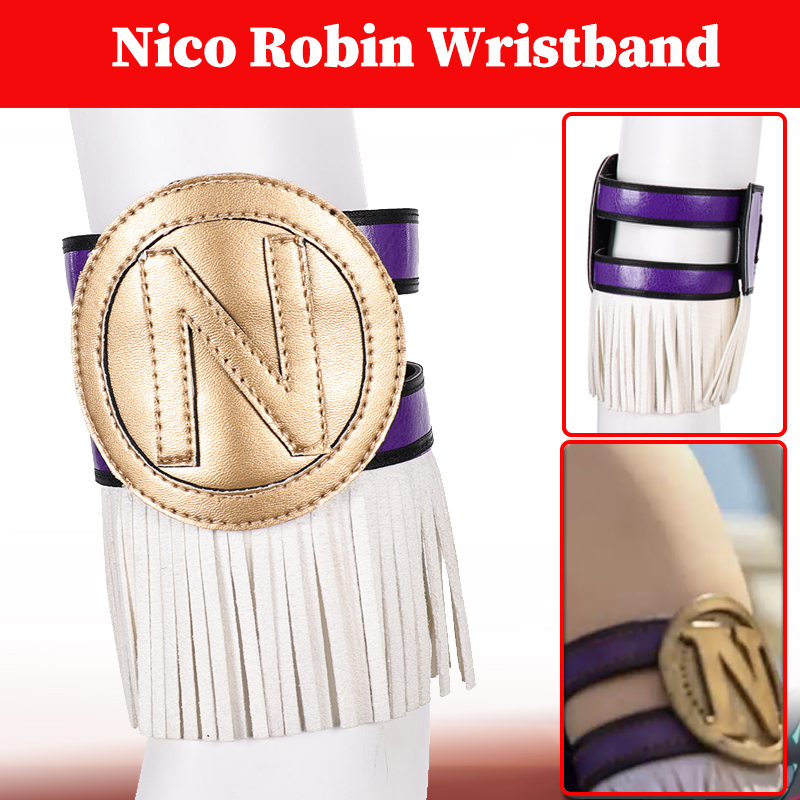 Anime Cosplay Nico Robin - Nico Robin Wristband Arm Band Cosplay