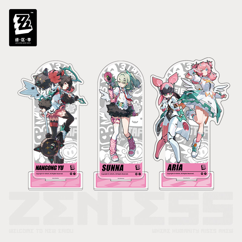 Anime Cosplay Seri - Official Zenless Zone Zero Sunna Aria