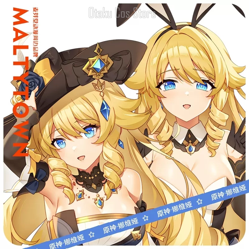 Anime Cosplay Otaku - Genshin Impact Navia Anime Cosplay Dakimakura