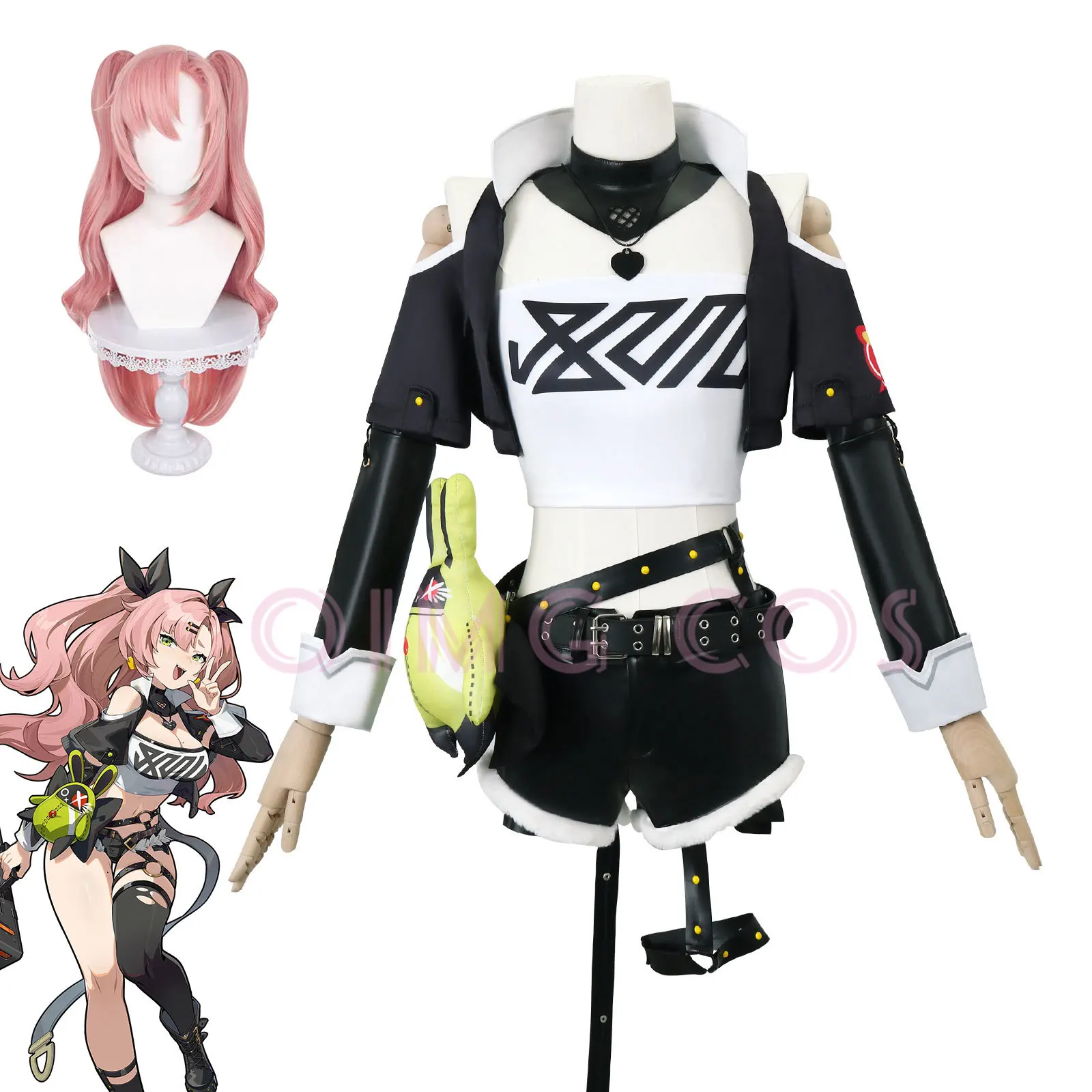 Anime Cosplay Female - Nicole Demara Zenless Zone Zero Cosplay