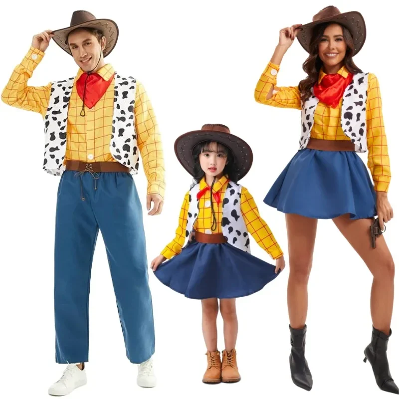 Anime Cosplay Outfit Ideas - Halloween Couple Family Cosplay Idea Costume