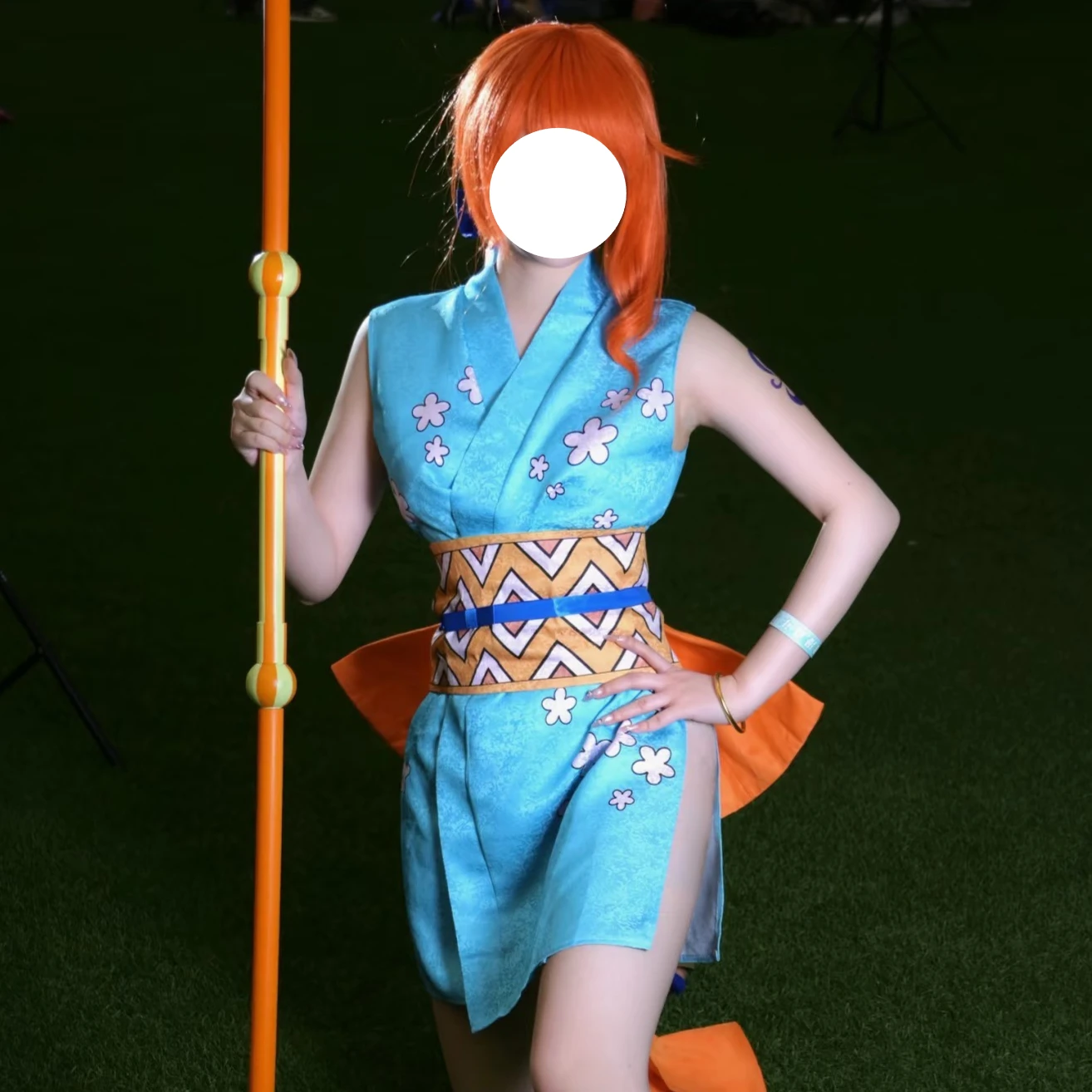 Anime Cosplay One Piece - Nami Cosplay Costumes Wig Japanese Festival