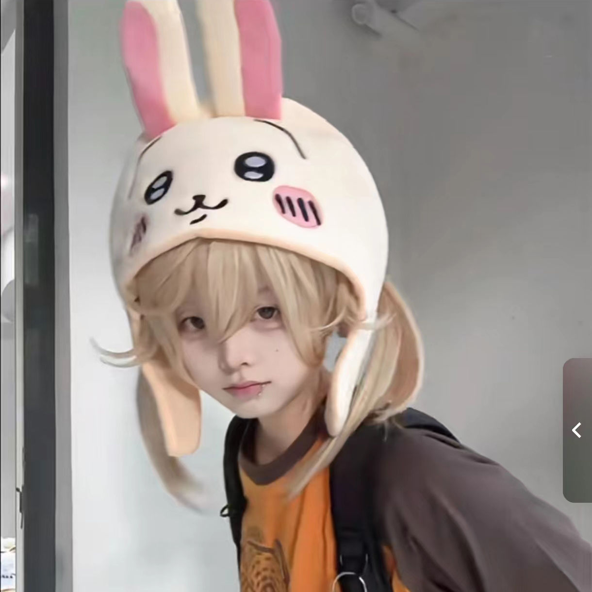 Chiikawa Hachiware Usagi Hat C - Anime Cosplay Girl Photo recension och pris
