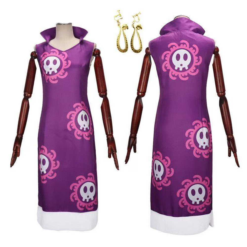Anime Boa Hancock Cosplay Cost - Violet Evergarden Dress recension och pris