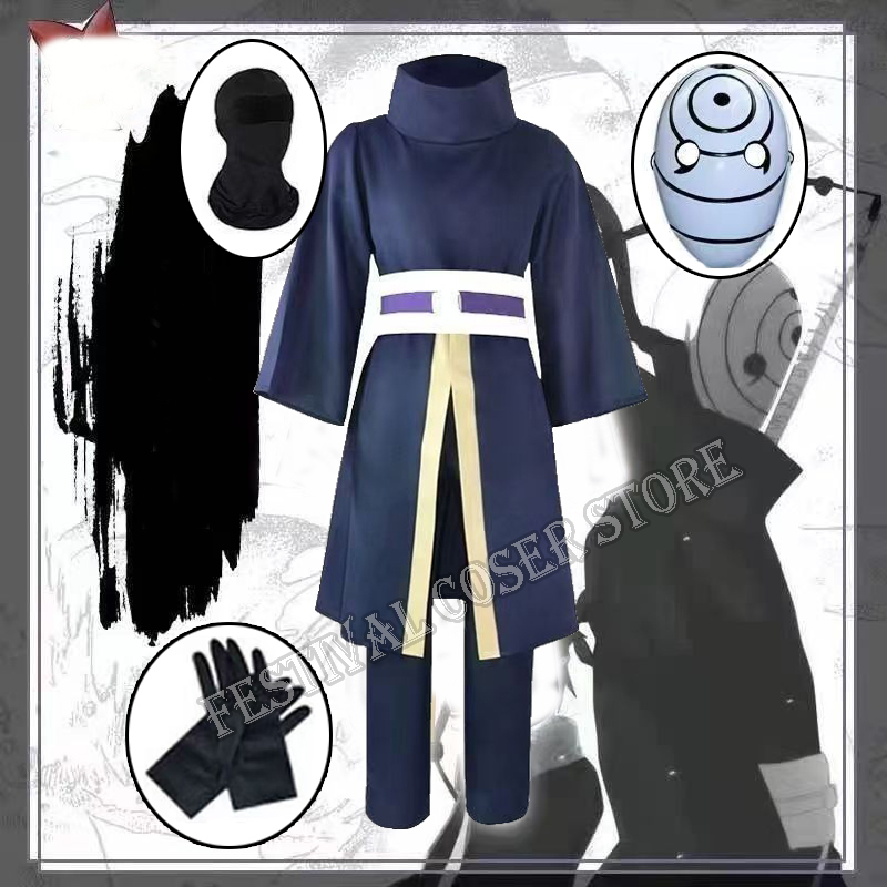 Anime Uchiha Obito Cosplay Cos - Anime Cosplay Festival recension och pris
