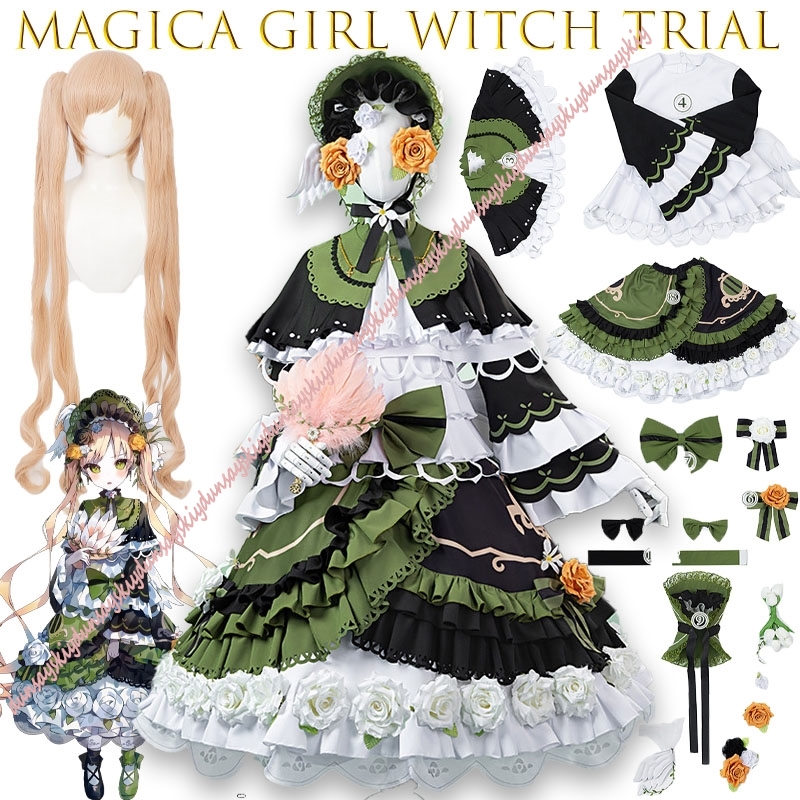 Magical Girl Witch Trial Cospl - Anime Cosplay Japanese Girl recension och pris
