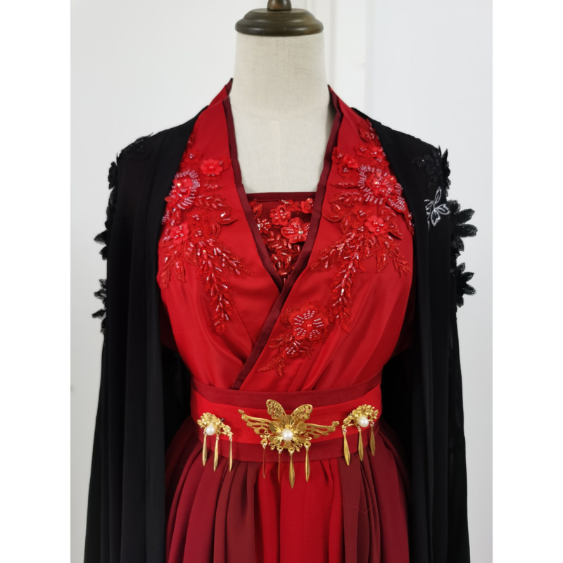 Jiu Jingyi's Black And Red Han - Cosplay Anime Black recension och pris