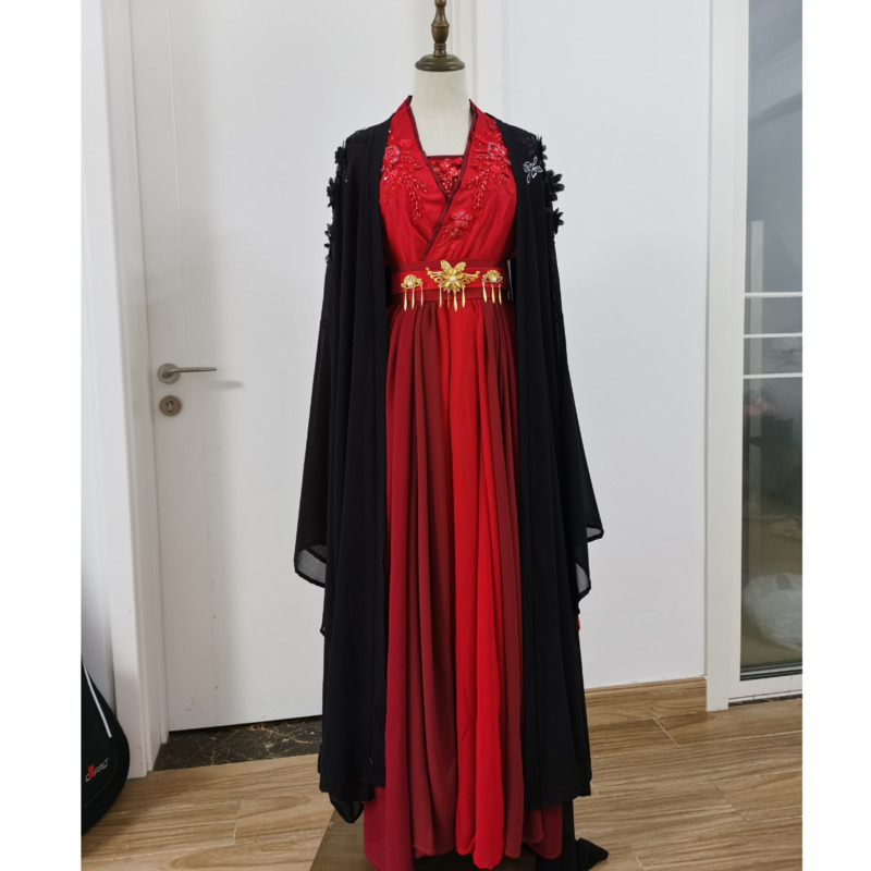 Jiu Jingyi's Black And Red Han - Cosplay Anime Black recension och pris