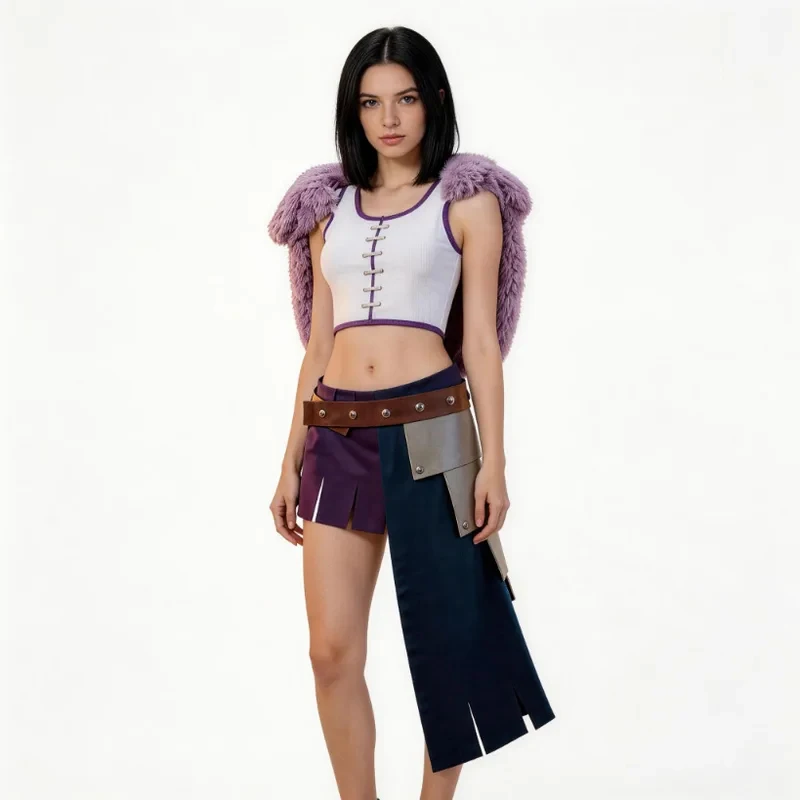 Nico Robin Cosplay Costume Pur - Anime Cosplay Nico Robin recension och pris
