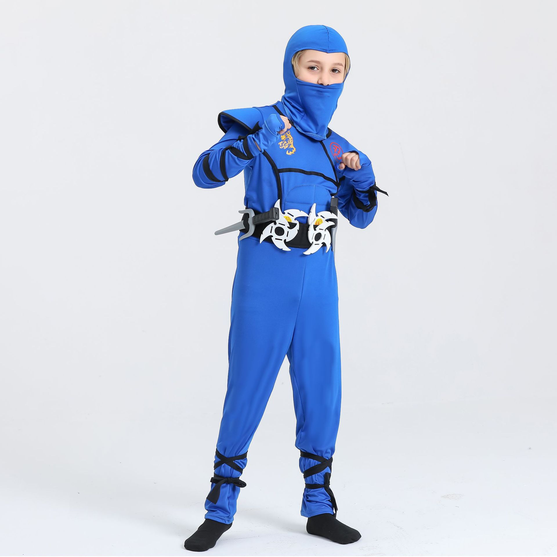 Ninja Costume for Boys with Ac - Anime Cosplay Outfit Ideas recension och pris
