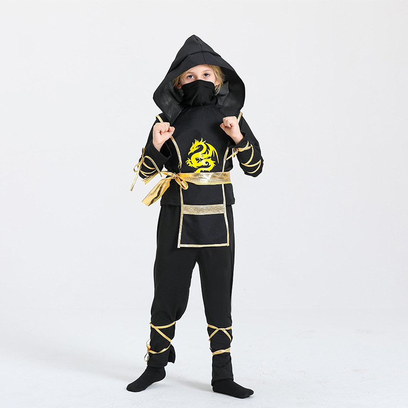 Ninja Costume for Boys with Ac - Anime Cosplay Outfit Ideas recension och pris