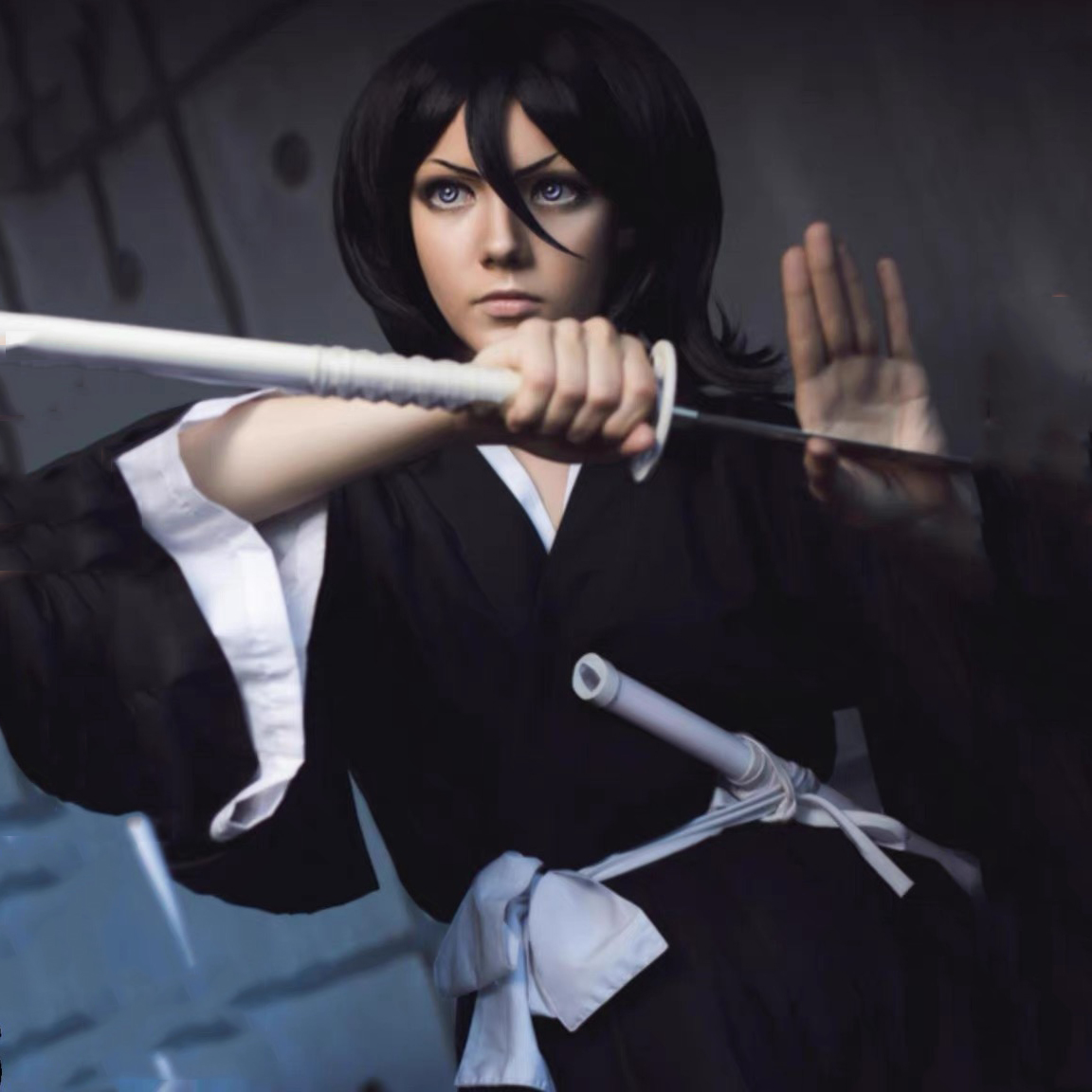 Bleach Kuchiki Rukia Cosplay C - Bleach Captain Coat recension och pris