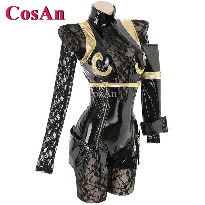 CosAn Hot Anime Game Operator  - Cosplay Anime Black recension och pris