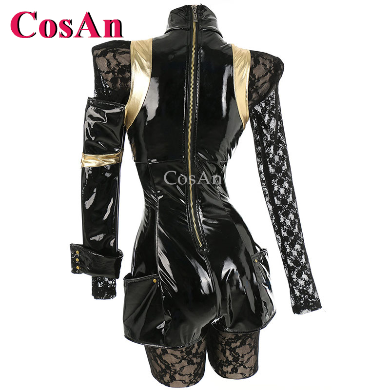 CosAn Hot Anime Game Operator  - Cosplay Anime Black recension och pris