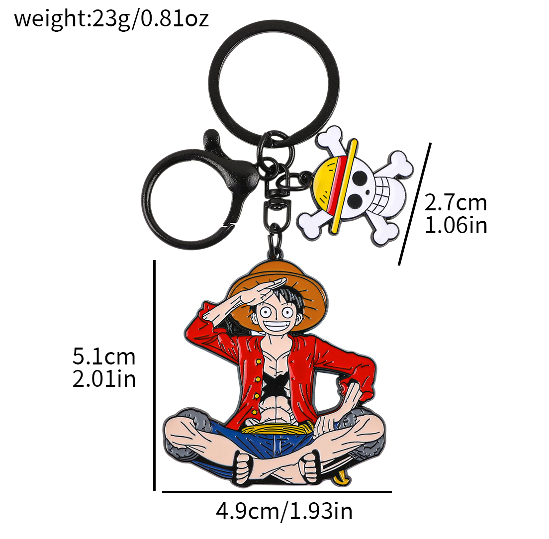 One Piece Anime Keychain Set - - Anime Cosplay One Piece recension och pris