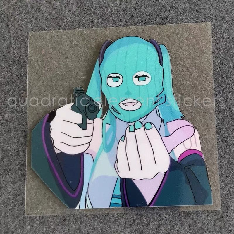 Miku Motorcycle Sticker Water  - Cosplay Anime N recension och pris