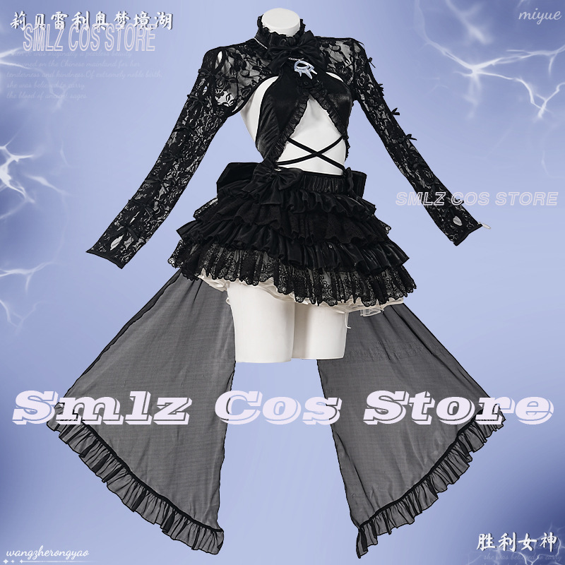Liberalio Cosplay Game Goddess - Cosplay Anime Black recension och pris