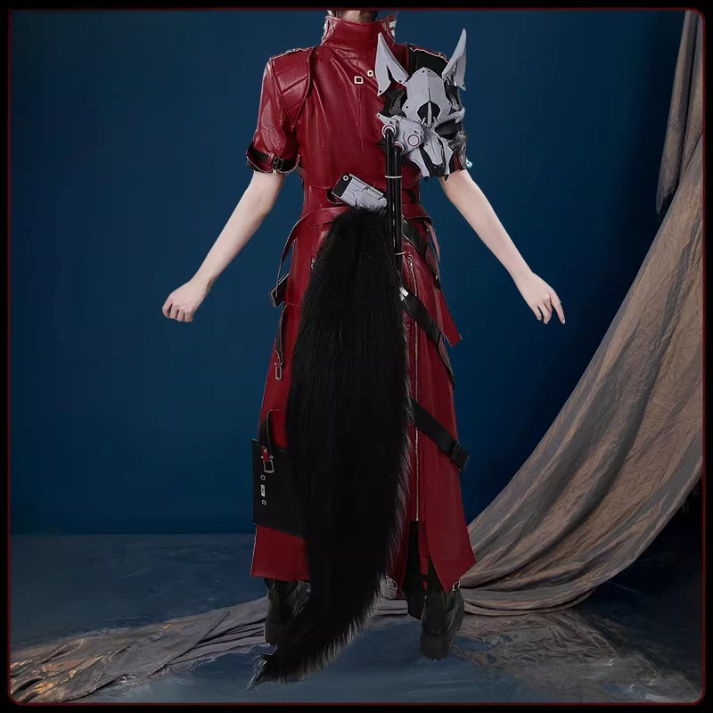 Arknights Endfield Wulfgard Co - Cosplay Anime Black recension och pris