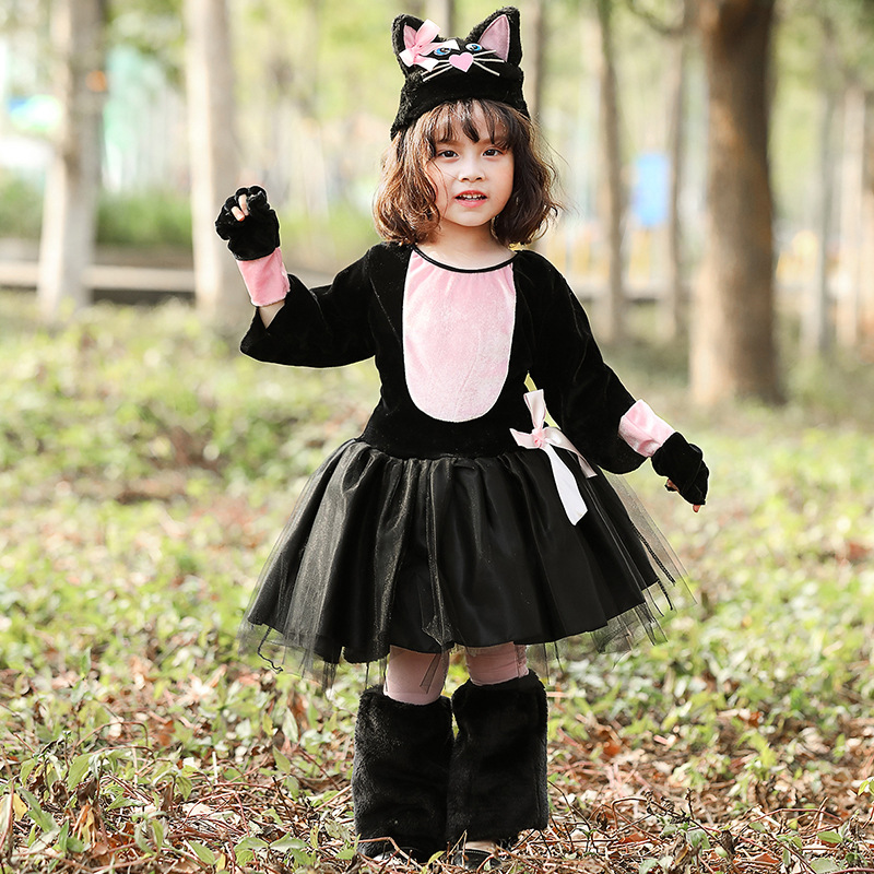 New Halloween Black Cat Cospla - Anime Cosplay Girl Photo recension och pris