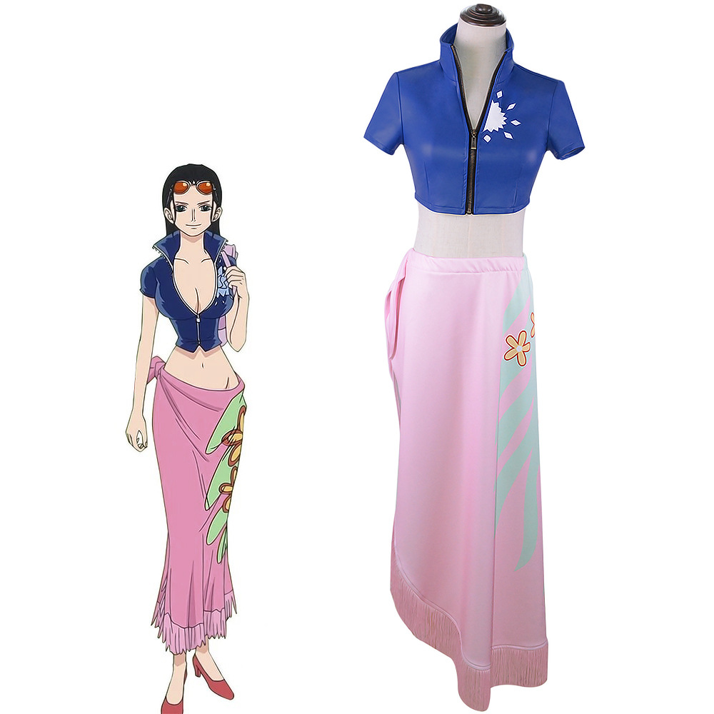 Anime une pièce Nico Robin Cos - Anime Cosplay Nico Robin recension och pris