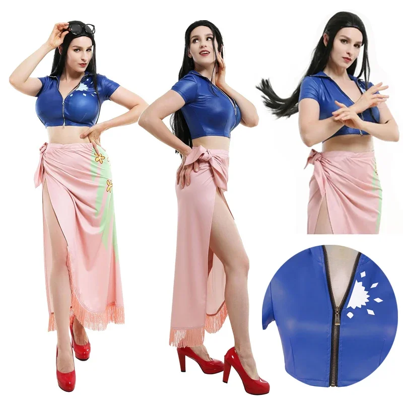Nico Robin Cosplay Costume Dre - Anime Cosplay Nico Robin recension och pris