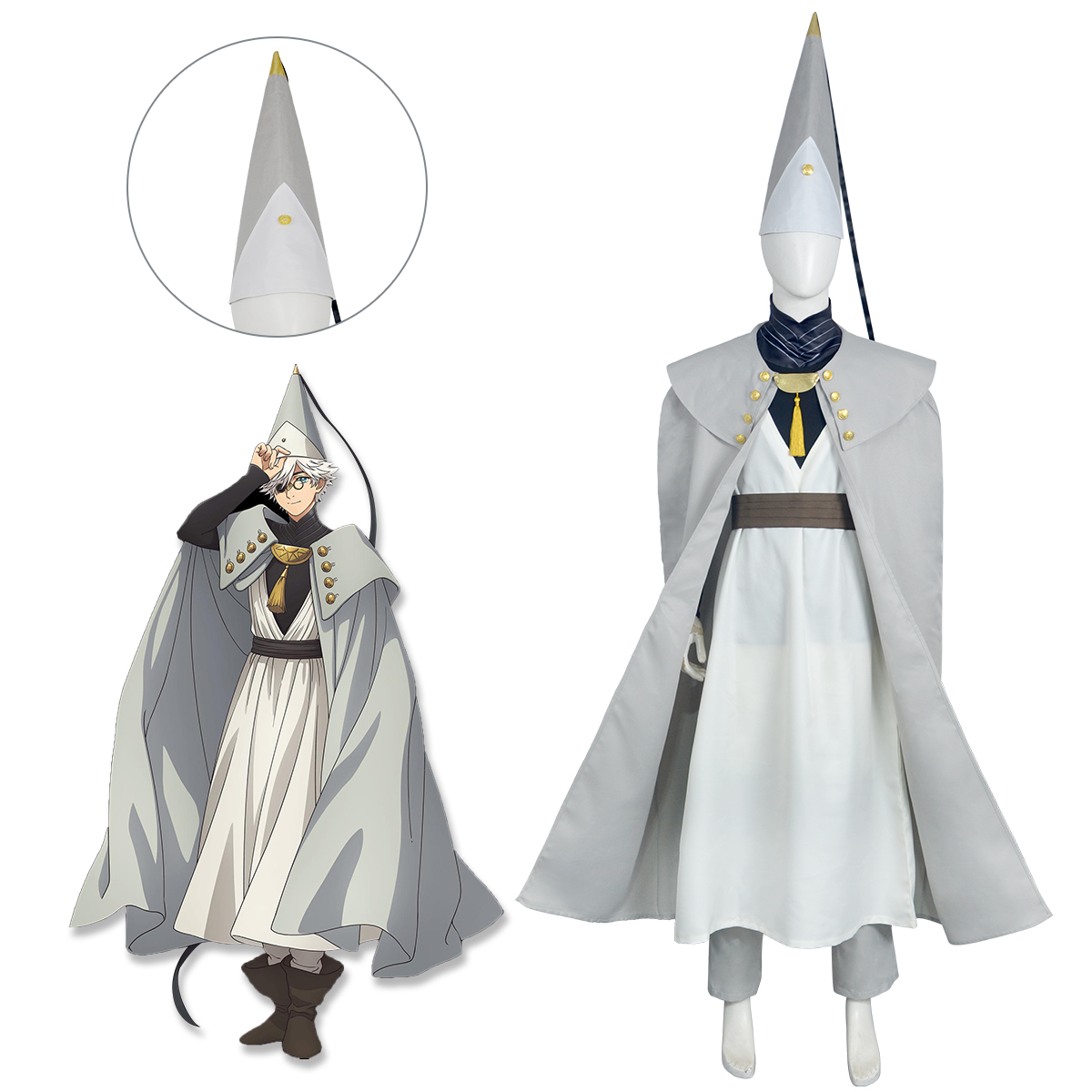 Magician Qifrey Cosplay Outfit - Anime Cosplay Festival recension och pris
