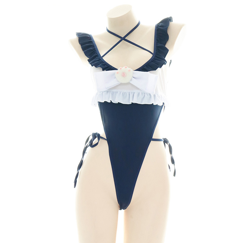 Cute Ruffled Edge One Piece Sw - Anime Cosplay One Piece recension och pris