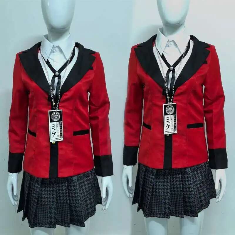 Anime Kakegurui Jabami Yumeko  - Anime Cosplay Japanese Girl recension och pris