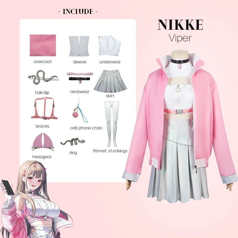 Anime Viper Nikke The Goddess  - Cosplay Anime N recension och pris