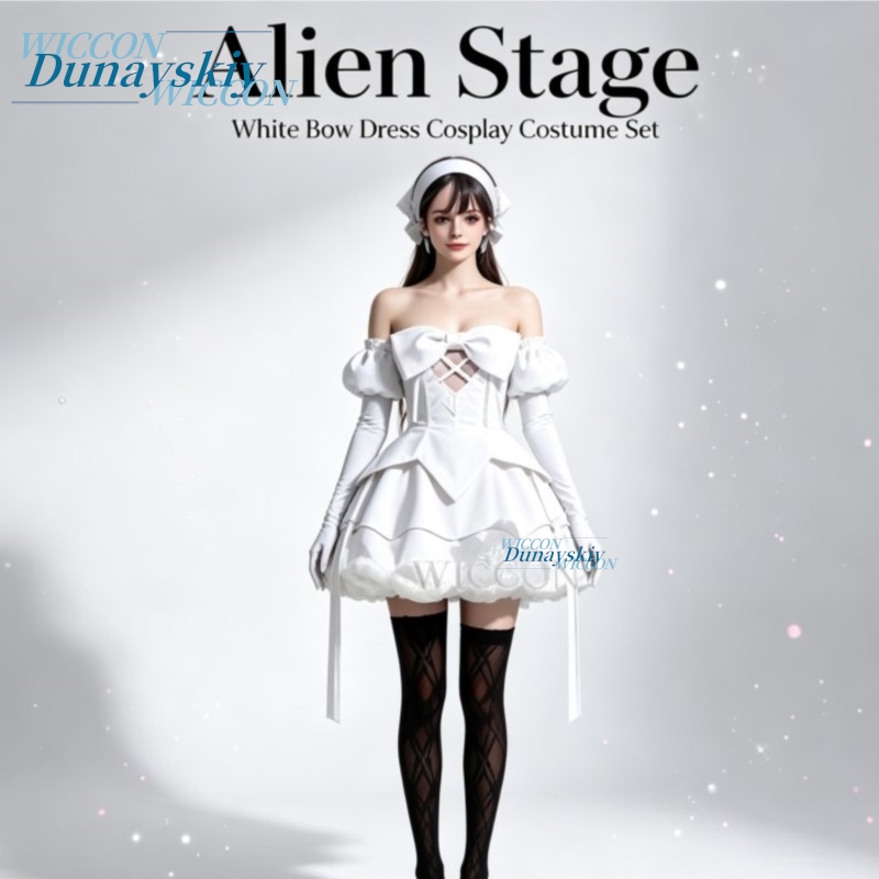 Anime Alien Stage Zombie White - Anime Zombie Cosplay recension och pris