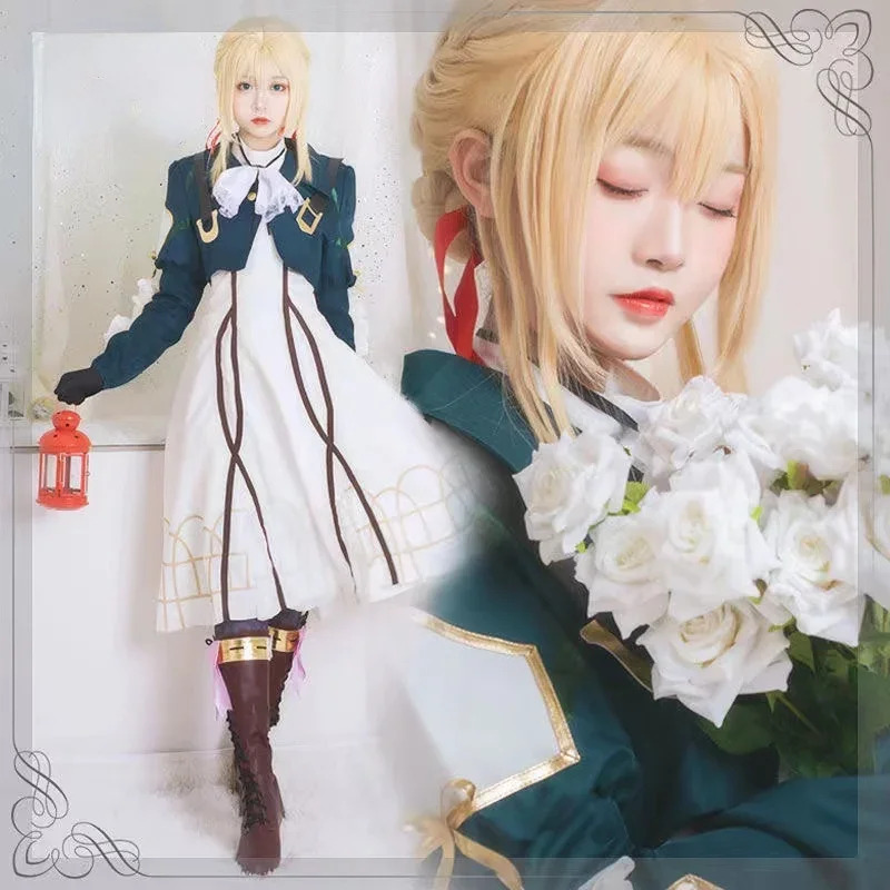Anime Violet Evergarden Cospla - Violet Evergarden Dress recension och pris