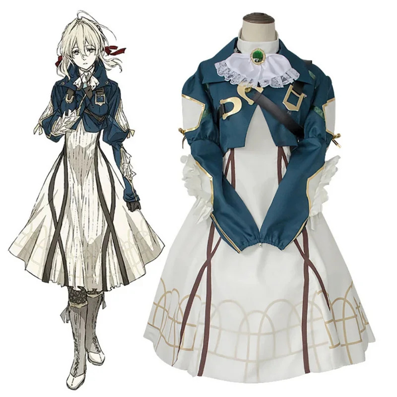 Anime Violet Evergarden Cospla - Violet Evergarden Dress recension och pris