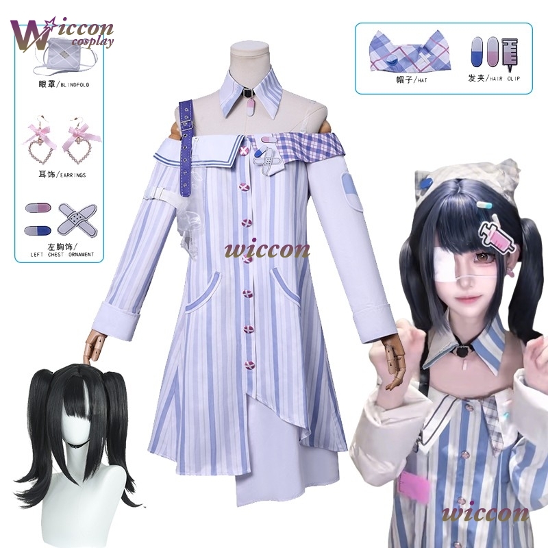 Eyepatch Jirai Kei Infinity Ni - Anime Cosplay Outfit Ideas recension och pris