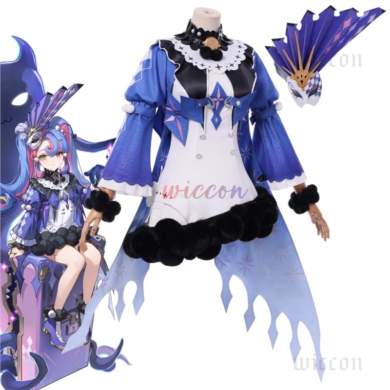 Roccia Cosplay Costume Wig Dre - Anime Cosplay Japanese Girl recension och pris