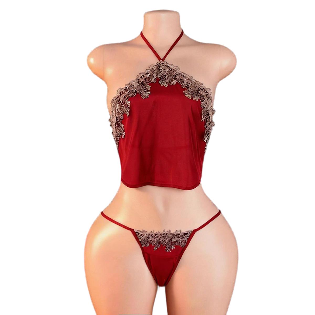 Court Red Bellyband with Panty - Anime Cosplay Female recension och pris