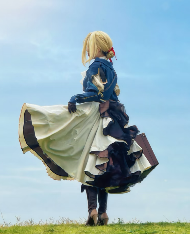 Violet Evergarden Cosplay Cost - Violet Evergarden Dress recension och pris