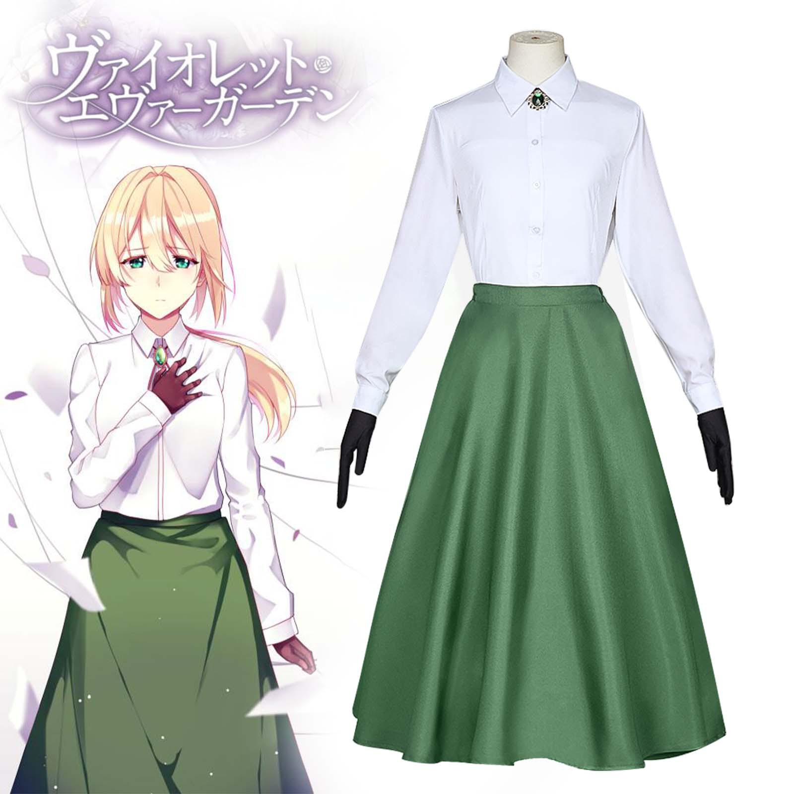 Violet Evergarden Cosplay Cost - Violet Evergarden Dress recension och pris