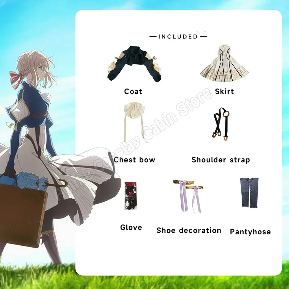 Anime Violet Evergarden Cospla - Violet Evergarden Dress recension och pris
