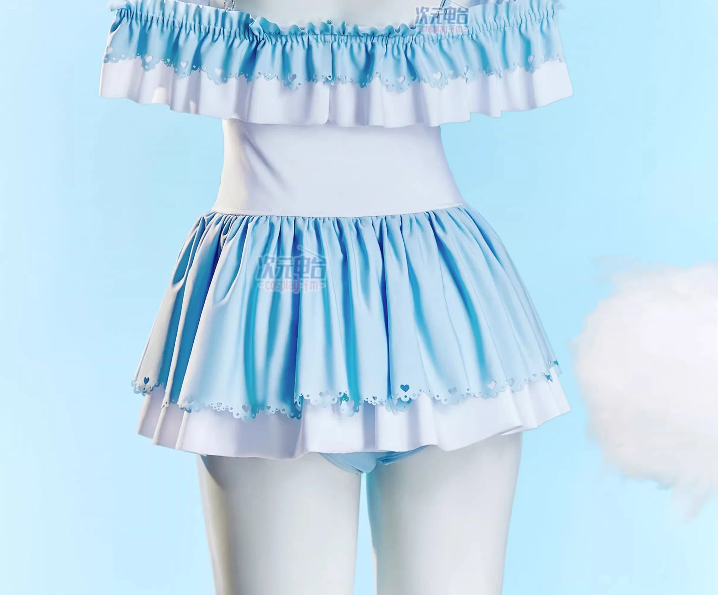Cinnamoroll cosplay costume Cu - Anime Cosplay One Piece recension och pris