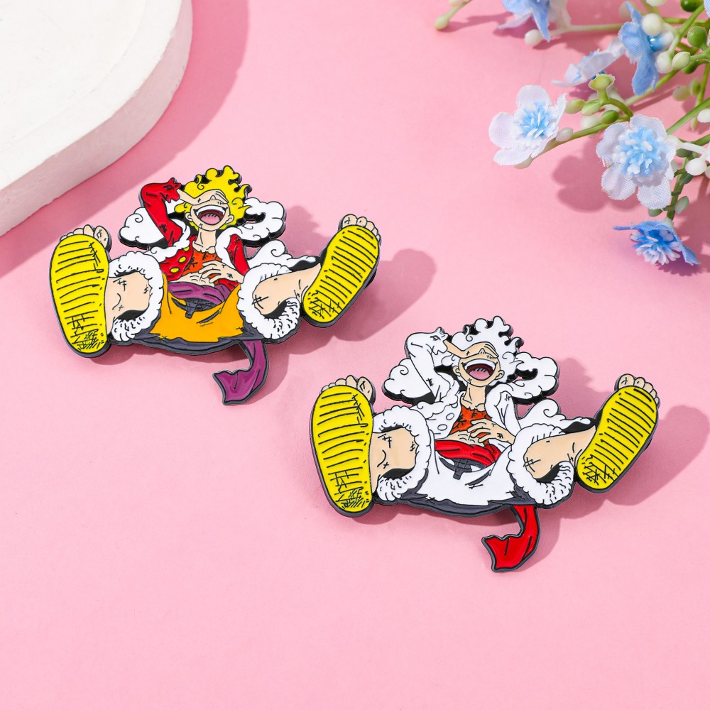 2 Pcs Anime Derivatives Brooch - Anime Cosplay One Piece recension och pris