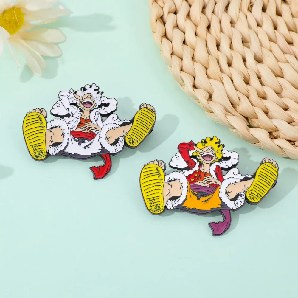 2 Pcs Anime Derivatives Brooch - Anime Cosplay One Piece recension och pris