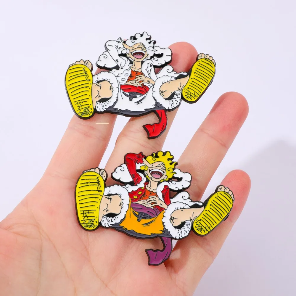 2 Pcs Anime Derivatives Brooch - Anime Cosplay One Piece recension och pris