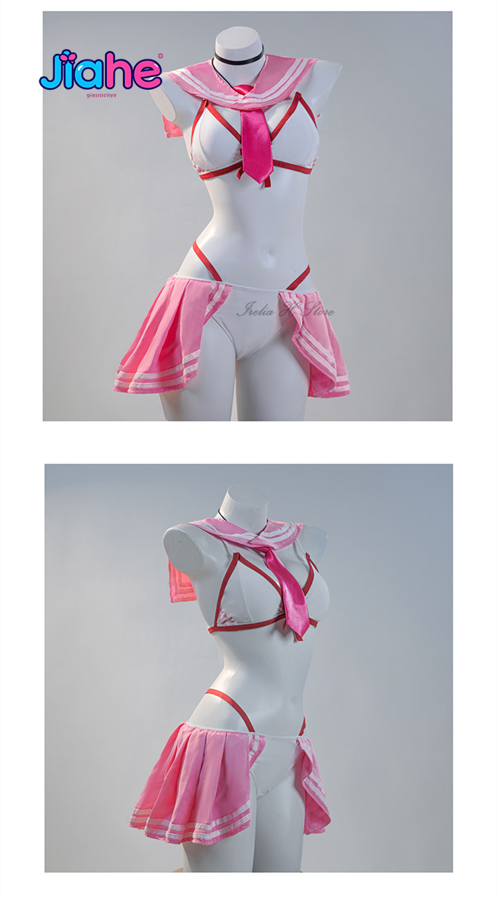 Neon Swimsuit Anime Game N i k - Cosplay Anime N recension och pris