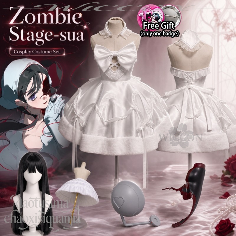 Jirai Kei Stage Cosplay Costum - Anime Zombie Cosplay recension och pris
