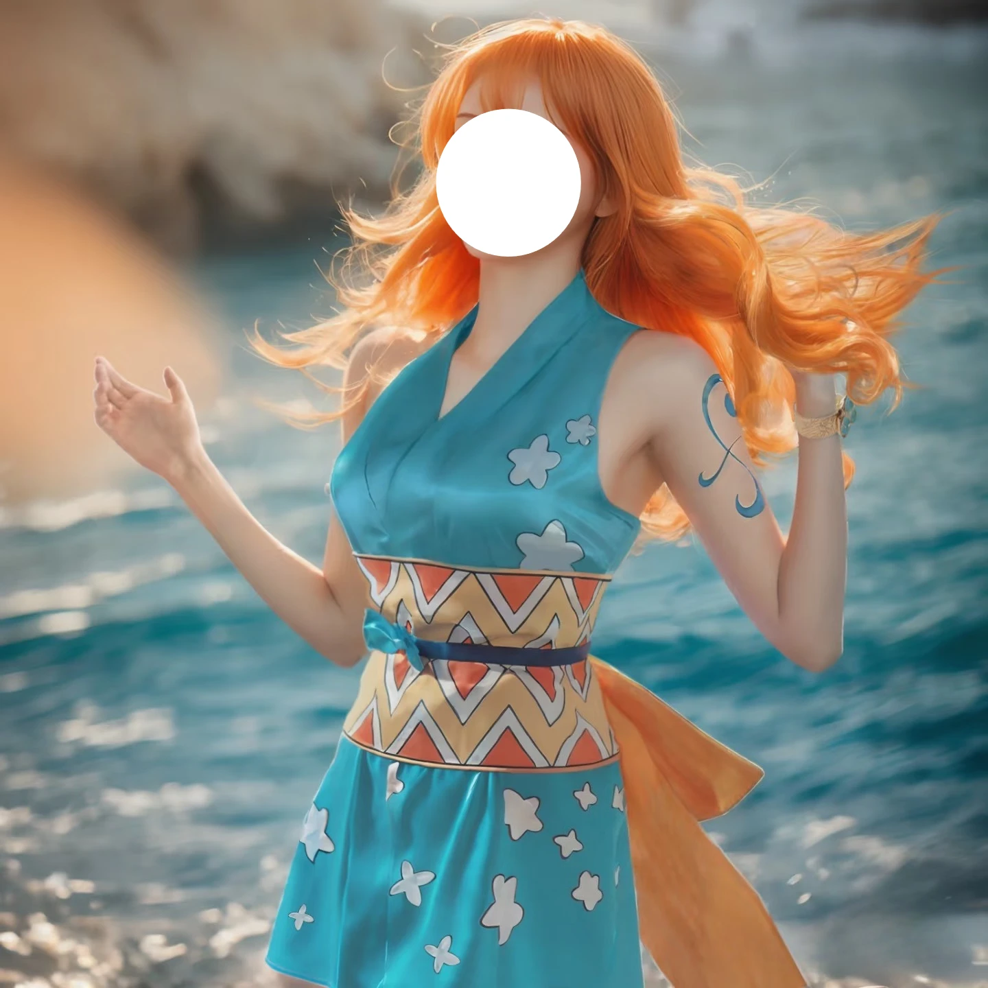 Nami Cosplay Costumes Wig Japa - Anime Cosplay One Piece recension och pris
